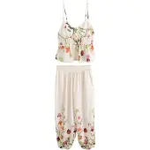Ted Baker Pijama crema / verde / lila / naranja