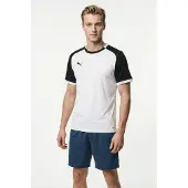 Puma Camiseta funcional 'TeamLiga26 Matchday' negro / blanco