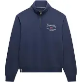 Superdry Sudadera Con Media Cremallera Athletic Essential Graphic