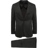 Suitable Albatros Traje Jaspeado Antracita talla