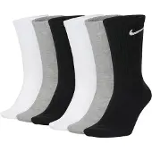 Nike Calcetines deportivos gris / negro / blanco