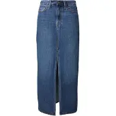 Levi's Falda 'Ankle Column Skirt' azul oscuro