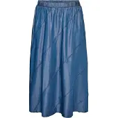 Zizzi Falda 'VMILLE' azul denim