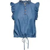 ONLY Blusa 'ONLBea' azul denim