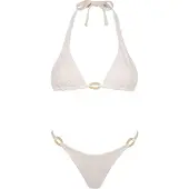Acuarela Brand Bikini 'Capri Halter' offwhite