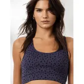 Hey Honey Sujetador deportivo 'Racerback' azul noche