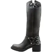 GUESS Botas 'MATLEY FLTMAT LEA11' negro