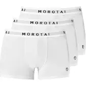 MOROTAI Calzoncillo boxer 'PREMIUM' blanco