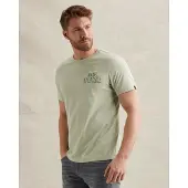 PME Legend Camiseta 'T-shirt in jersey with small artwork' verde claro