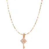 Hey Happiness Cadena 'New Beginnings' oro rosa