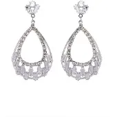 Avant Garde Pendientes 'Zlatasa' plata