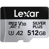 Lexar microSDXC Plata Plus UHS-1 512GB V30