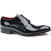 Giorgio Armani Vernice Zapatos De Charol Negro talla