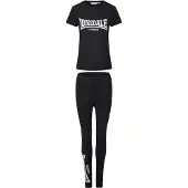 Lonsdale Chándal 'Jupiner' negro / blanco