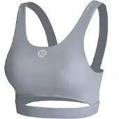 Yeaz Sujetador deportivo 'Cherie' gris