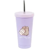 Erik Editores Vaso Moments Con Pajita Acero Pusheen