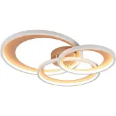 Valotorni Lámpara de techo LED Granada, 36W, gris, luz cálida