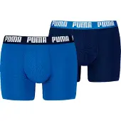 Puma Calzoncillo boxer azul real / gris / negro