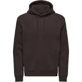 Only & Sons Sudadera 'ONSConnor' marrón oscuro