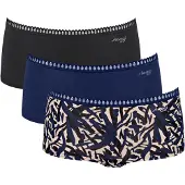 Sloggi Panti 'Go Crush' beige / azul / azul noche / negro