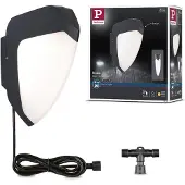 Paulmann Park + Light: Lámpara de pared exterior LED Ikosea