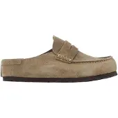 Birkenstock Zuecos Naples Wrapped mujer - Beige - 39
