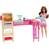 Barbie Muñeca Cocinera Morena Barbie