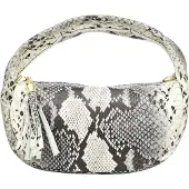 FELIPA Bolso de mano gris / negro / blanco