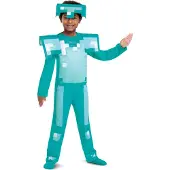 Disguise Disfraz De Niño Minecraft Armor Deluxe
