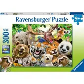 Ravensburger Puzle De Selfie Con Animales Exóticos 300 Piezas