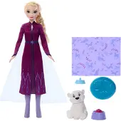 Disney Frozen Muñeca Elsa Con Oso Disney