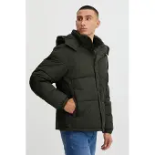 Solid !Solid Chaqueta de invierno verde oscuro