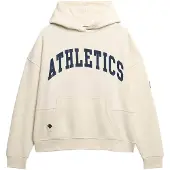 Superdry Sudadera 'Athletic Essentials' marino / offwhite