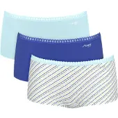 Sloggi Panti 'GO Crush' crema / turquesa / azul oscuro