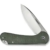 CIVIVI Elementum Slip Joint C18062AJ-2 Satin, Green Micarta, navaja slipjoint