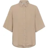 Soaked in luxury Blusa 'Auran Aria' beige claro