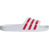 Adidas - Adilette Aqua - Sandalias size 8, blanco