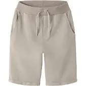 Name it Pantalón 'NKMVermo' taupe / blanco