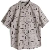 KAVU - Juan - Camisa size M, gris