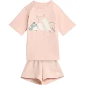 Adidas Chándal 'Tiro_Nster' rosa / negro / blanco
