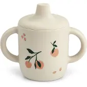 Liewood Taza 'Neil' beige / naranja claro / negro