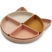 Liewood Plato 'Arne' naranja oscuro / rosa / altrosa / blanco