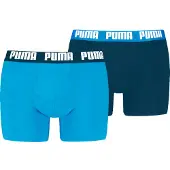 Puma Calzoncillo boxer marino / azul oscuro / blanco