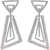 Avant Garde Pendientes 'Agataa' plata