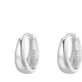 Hey Happiness Pendientes 'Dome' plata