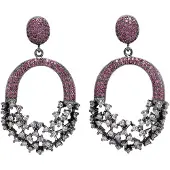 Avant Garde Pendientes 'Olgama' rosa