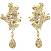 Avant Garde Pendientes 'Valeria' oro