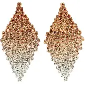 Avant Garde Pendientes 'Dagmar' naranja