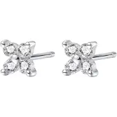 Hey Happiness Pendientes 'Daisy' plata