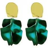 Avant Garde Pendientes 'Sabineya' verde